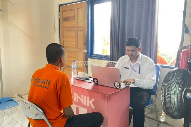 Deteksi Dini Kesehatan Mental, Rutan Marabahan Gelar Skrining Jiwa dan Napza bagi Warga Binaan