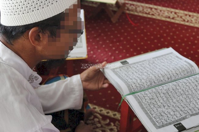 Tadarus Surah Al-An’am, Lapas Batulicin Dorong Warga Binaan Perlancar Bacaan Al-Qur’an