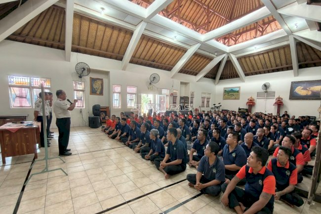 Penuhi Hak, Bangun Kesadaran, Lapas Tabanan Dorong Warga Binaan Aktif dalam Pembinaan