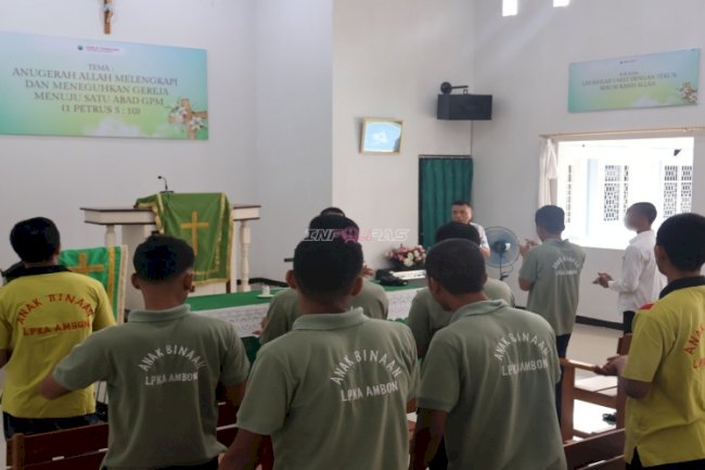 LPKA Ambon Hadirkan Misi Injili dalam Pembinaan Anak Binaan
