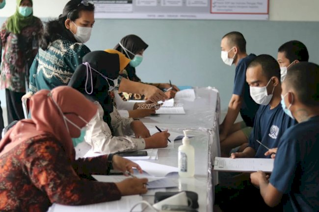 Perkuat Deteksi Dini, Lapas Cipinang Lakukan Skrining Adiksi terhadap 18 Warga Binaan