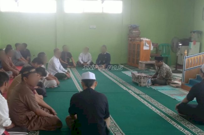 Lapas Kotabaru Hadirkan Tausiyah Perkuat Keimanan Warga Binaan