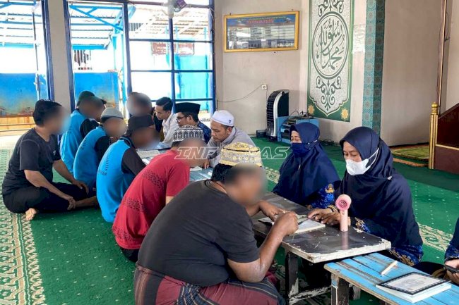 Belajar Al-Qur’an dan Iqra, Rutan Marabahan Dorong Perubahan Positif Warga Binaan
