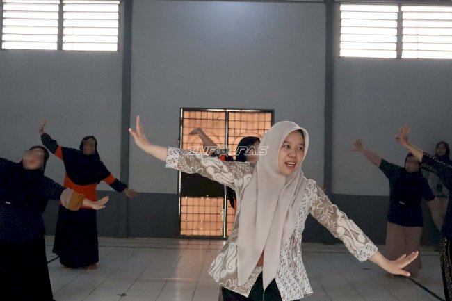 Asah Seni Tari Warga Binaan Perempuan, Lapas Amuntai Gandeng Peserta Magang