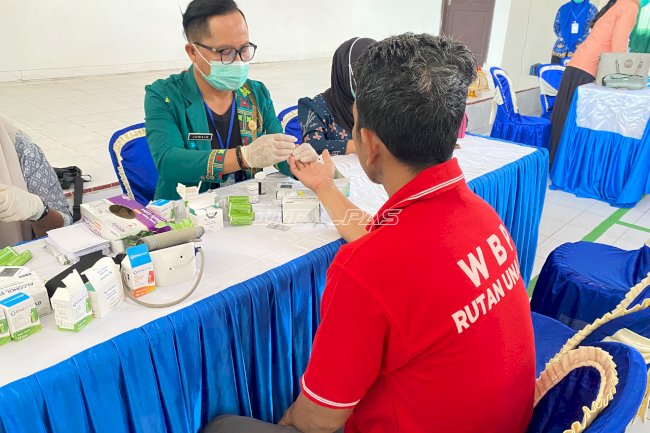 Rutan Unaaha Gandeng Dinkes Konawe Gelar Cek Kesehatan dan Skrining TBC-HIV