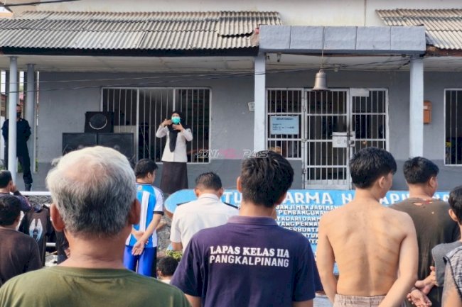 Lapas Pangkalpinang Perkuat Edukasi Kesehatan Warga Binaan Hadapi Peralihan Musim
