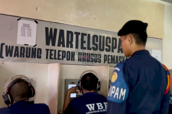 Wartelsuspas Jadi Layanan Komunikasi, Lapas Kotabaru Jaga Hak Warga Binaan Tetap Terpenuhi