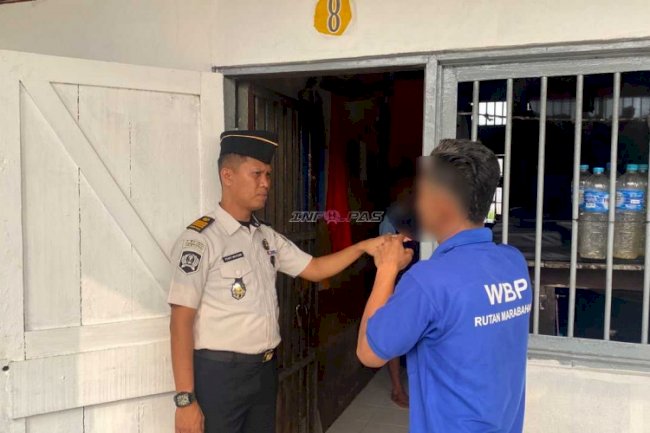 Rutan Marabahan Sambangi Blok B melalui SAPA KASIH, Perkuat Pengawasan dan Deteksi Dini 