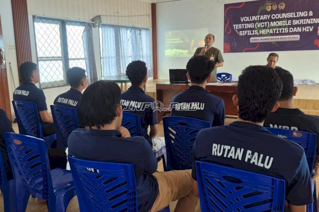 Tingkatkan Keterampilan, 11 Warga Binaan Rutan Palu Ikuti Kelas Bahasa Inggris