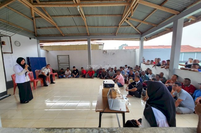 Tekan Risiko Penularan, Lapas Tual Sosialisasikan Pencegahan dan Deteksi Dini Kusta bagi Warga Binaan