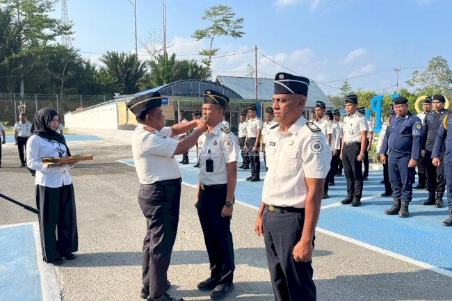 Dua Pegawai Naik Pangkat, Lapas Piru Dorong Peningkatan Kinerja