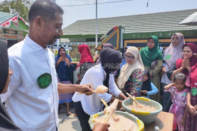Lapas Geser Ikuti Lomba Bale Papeda Semarak HUT Ke-81 TNI