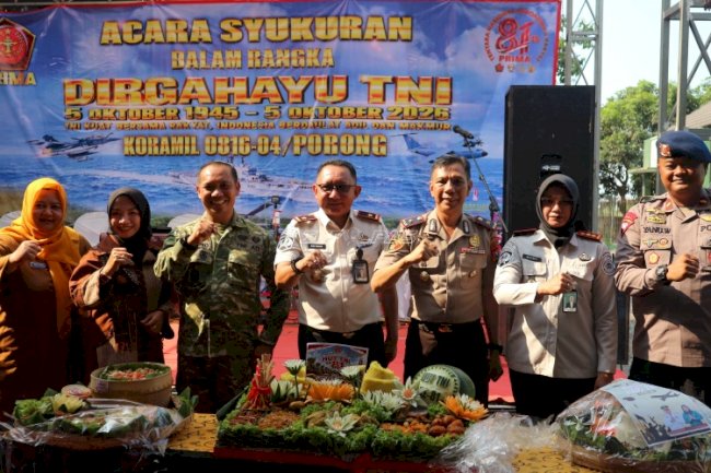Rutan Perempuan Surabaya Perkuat Sinergi Lintas Instansi pada Tasyakuran HUT Ke-81 TNI