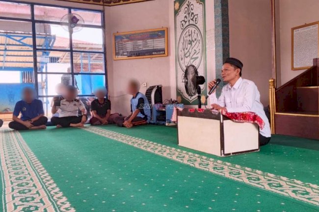 Warga Binaan Rutan Marabahan Belajar Makna Puasa lewat Ceramah Keagamaan