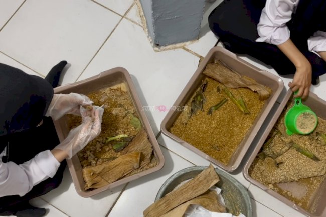 Budidaya Maggot Jadi Upaya Kelola Sampah Organik di Lapas Kotabaru