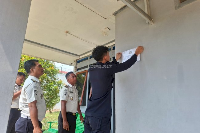 Kenali Aset, Tertibkan Data, Lapas Kolonodale Labelisasi Rumah Dinas
