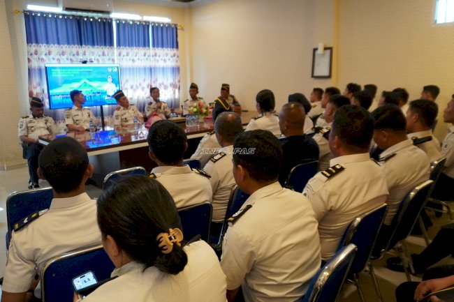 Lapas Luwuk Terima Monev Kakanwil, Pastikan Tata Kelola Bersih dari Pelanggaran