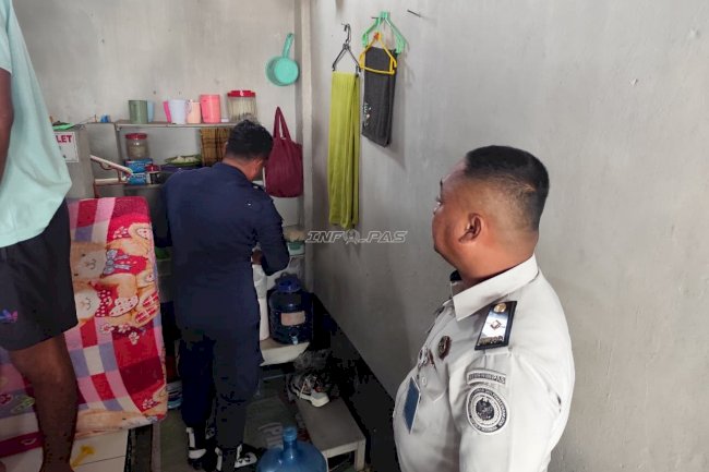 Lapas Piru Rutin Razia Blok Hunian, Deteksi Dini Gangguan Keamanan Diperkuat
