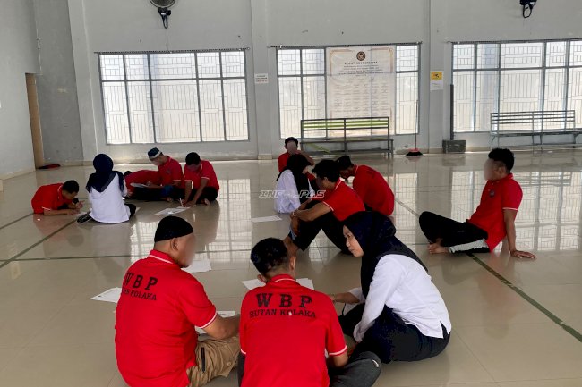 Beri Bekal Literasi, Rutan Kolaka Bina Warga Binaan Buta Aksara
