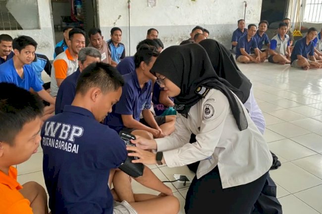 Rutan Barabai Pantau Keamanan, Kesehatan, dan Kebersihan melalui Sapa Kasih