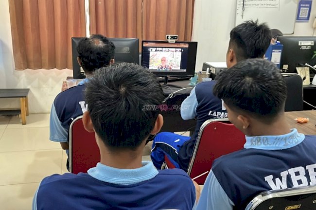Lewat Ibadah Virtual, Iman Warga Binaan Lapas Batulicin Tetap Bertumbuh dalam Pembinaan