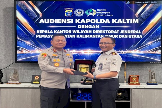 Kanwil Ditjenpas Kaltim Perkuat Koordinasi dengan Polda Kaltim