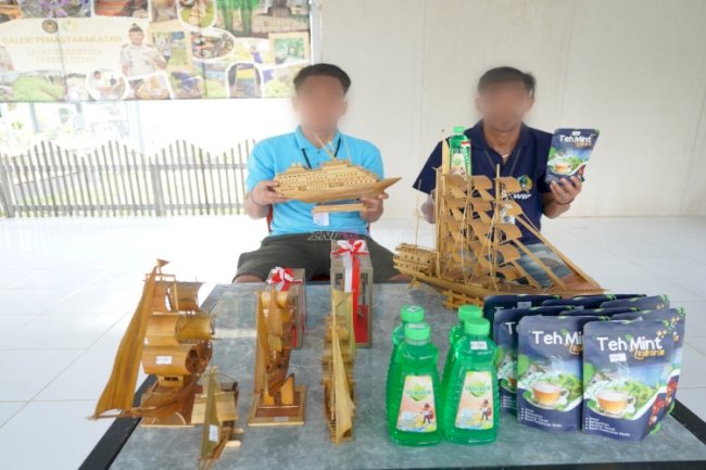 Lapas Narkotika Karang Intan Terus Tampilkan Karya Warga Binaan sebagai Hasil Pembinaan