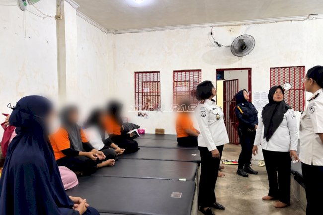 Jaga Integritas, Lapas Perempuan Ambon Pastikan Tak Ada Fasilitas Khusus