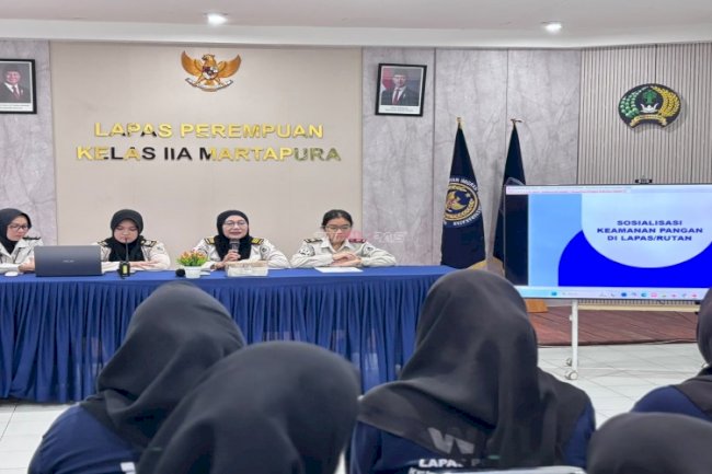 Lapas Perempuan Martapura Edukasi Warga Binaan tentang Keamanan Pangan