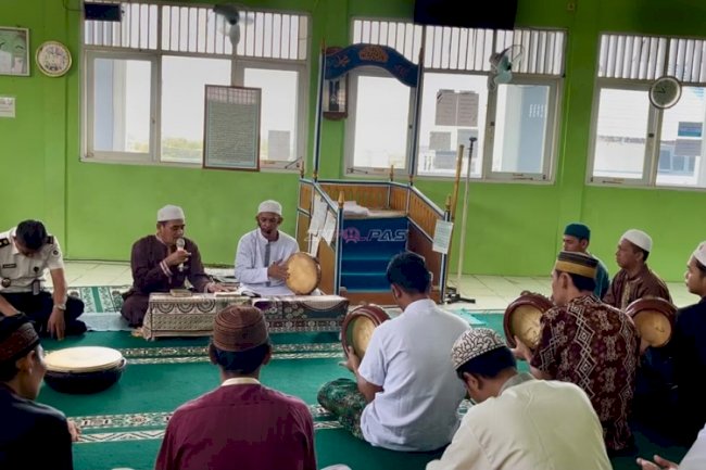 Tak Sekadar Berselawat, Habsyi Jadi Sarana Bangun Kebersamaan Warga Binaan Lapas Kotabaru