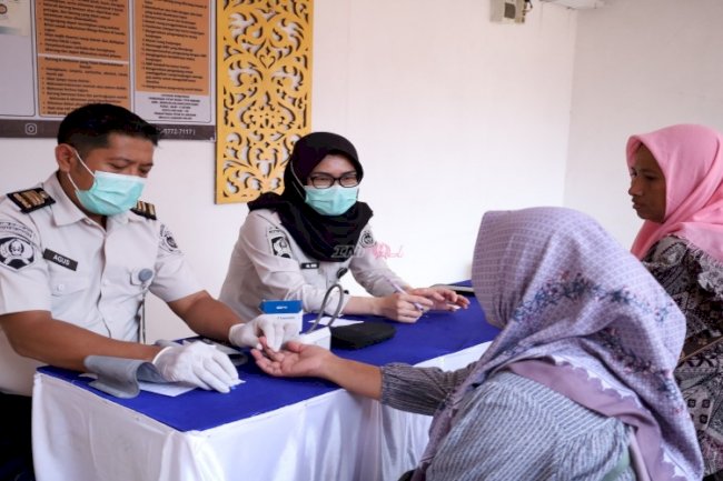 Lapas Mojokerto Gelar Cek Kesehatan Gratis bagi Keluarga Warga Binaan dan Masyarakat