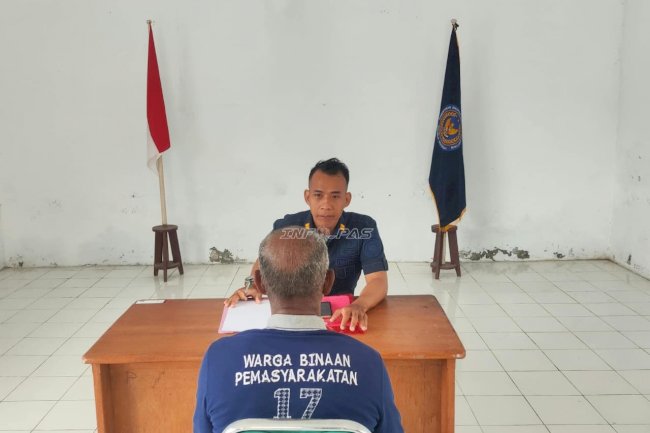 Lapas Geser Gandeng Bapas Ambon Fasilitasi Litmas Awal Dua Warga Binaan