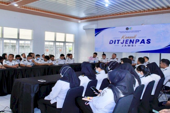 Kanwil Ditjenpas Jambi Ajak Pegawai Bangun Citra Positif di Ruang Digital