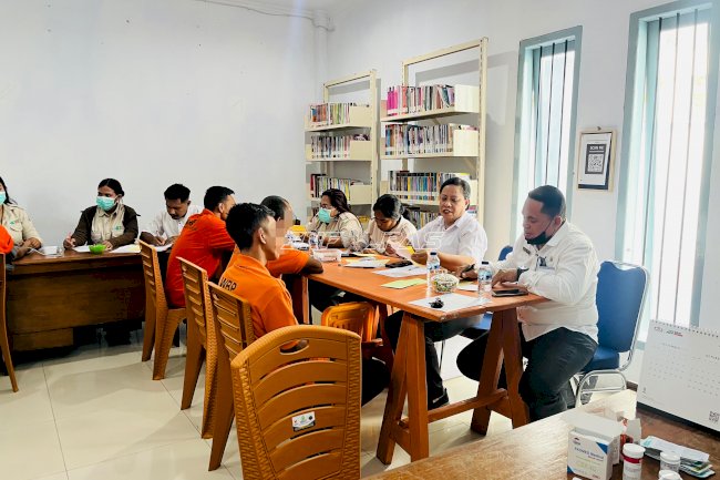 Lapas Saparua Gandeng Puskesmas, Gelar Skrining TBC dan Cek Kesehatan Gratis