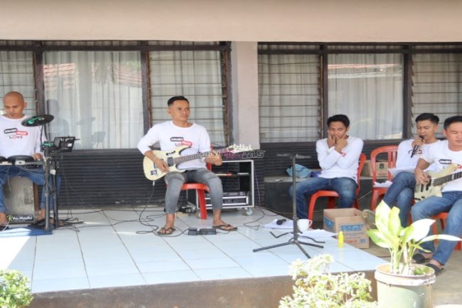 Lewat Rawana Band, Musik Jadi Ruang Berkarya Warga Binaan Rutan Pelaihari 
