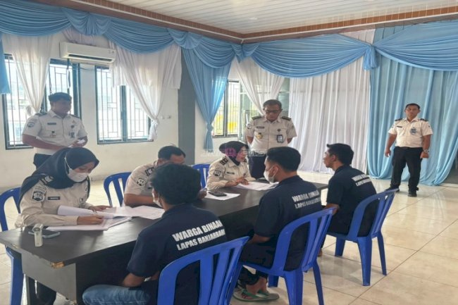 Lapas Banjarbaru Gelar Asesmen 15 Warga Binaan untuk Program Rehabilitasi dan Re-Edukasi Nasional