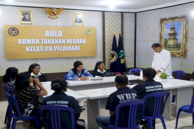 Rutan Pelaihari Buka Ruang Iman di Tengah Pembinaan Warga Binaan Katolik 