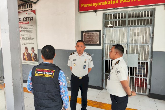 Cegah Maladministrasi, Lapas Kendari Jalani Penilaian Ombudsman RI