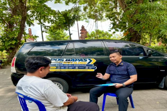 Bapas Denpasar Hadirkan Pos Bapas Keliling di Taman Kota Lumintang, Dekatkan Layanan kepada Klien dan Masyarakat
