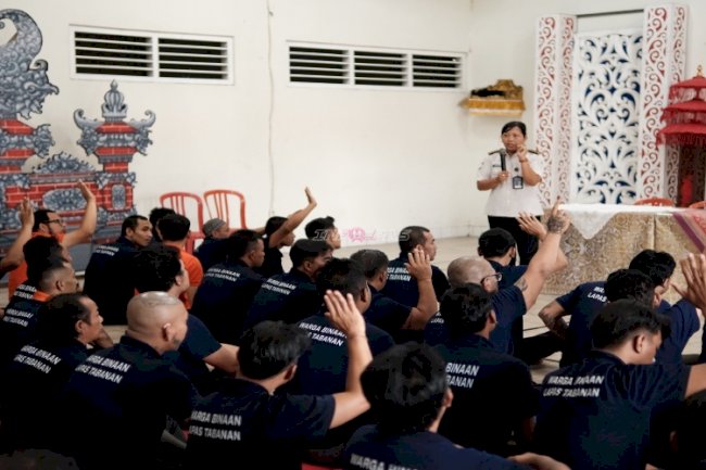 Penuhi Hak Kesehatan, Lapas Tabanan Fasilitasi Layanan BPJS Keliling