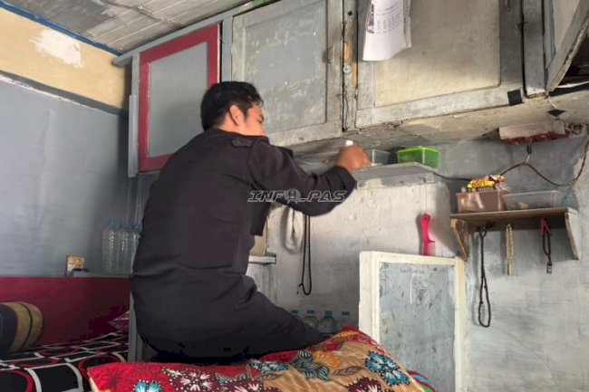 Cegah Potensi Gangguan Kamtib, Rutan Marabahan Razia Hunian secara Humanis