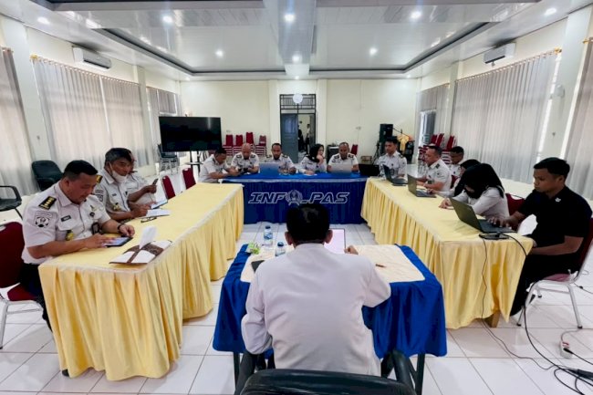 Kanwil Ditjenpas Sultra Verifikasi 35 Warga Binaan Calon Peserta Program Rehabilitasi dan Reedukasi