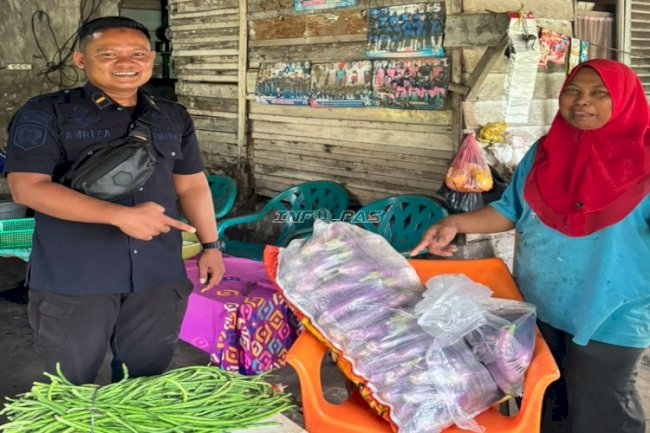 Panen 50 Kg Terung Hasil SAE Lapas Labuhan Bilik Ludes Terjual