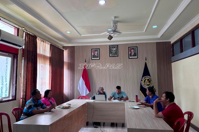 Bapas Ambon Bahas Dua Rancangan Permenimipas tentang Pidana Alternatif