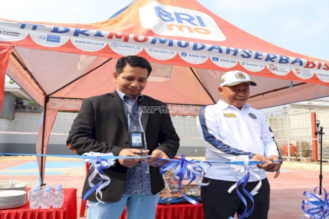 Lapas Bulukumba Resmikan Lapangan Voli, Perkuat Sinergi dengan BRI