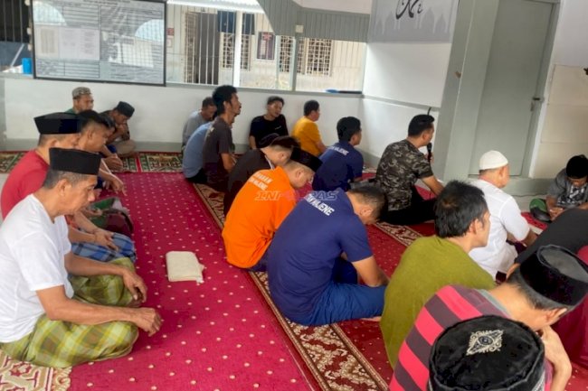 Perkuat Pembinaan Spiritual dan Kedekatan dengan Tuhan, Rutan Majene Kembali Gelar Zikir bersama Warga Binaan