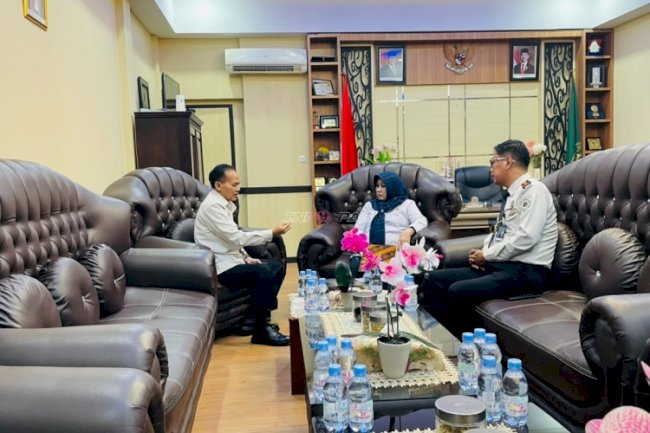 Kakanwil Ditjenpas Sultra Temui Ketua Pengadilan Tinggi Sultra, Bahas Penguatan Pidana Kerja Sosial