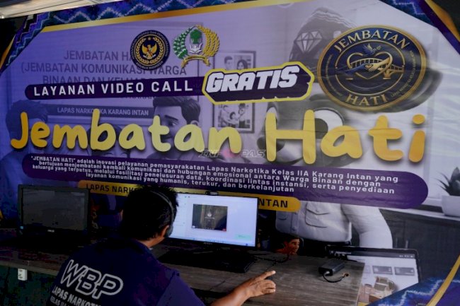 Jembatan Hati Sambungkan Kembali Komunikasi dan Kedekatan Warga Binaan Lapas Narkotika Karang Intan dengan Keluarga