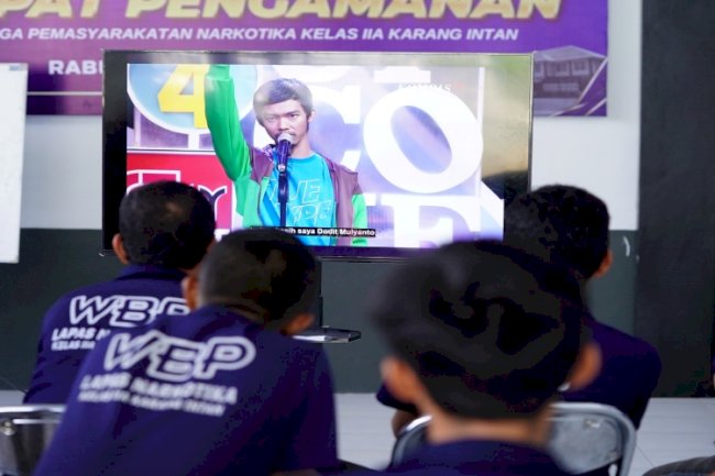 Warga Binaan Lapas Narkotika Karang Intan Olah Humor dan Asah Nalar lewat Pembelajaran Bahasa Indonesia 