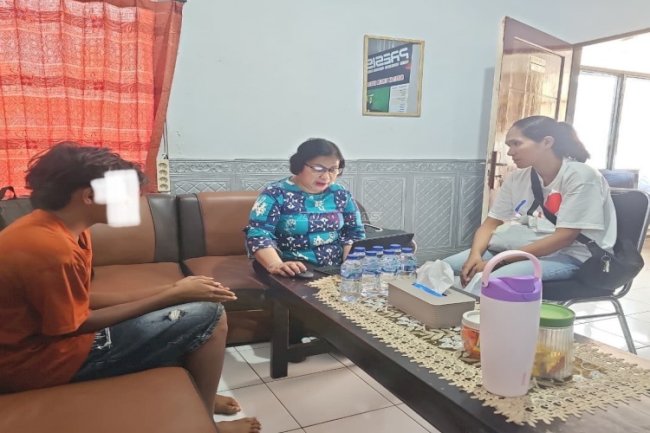 PK Bapas Ambon Kawal Kasus ABH dan Dampingi Klien Lapor Diri 